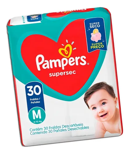 Fralda Pampers Supersec