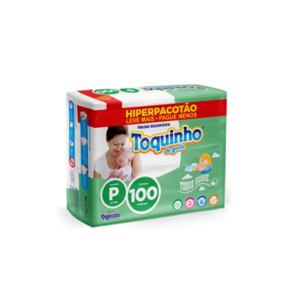 Fralda Infantil Toquinho Hiper Promo -