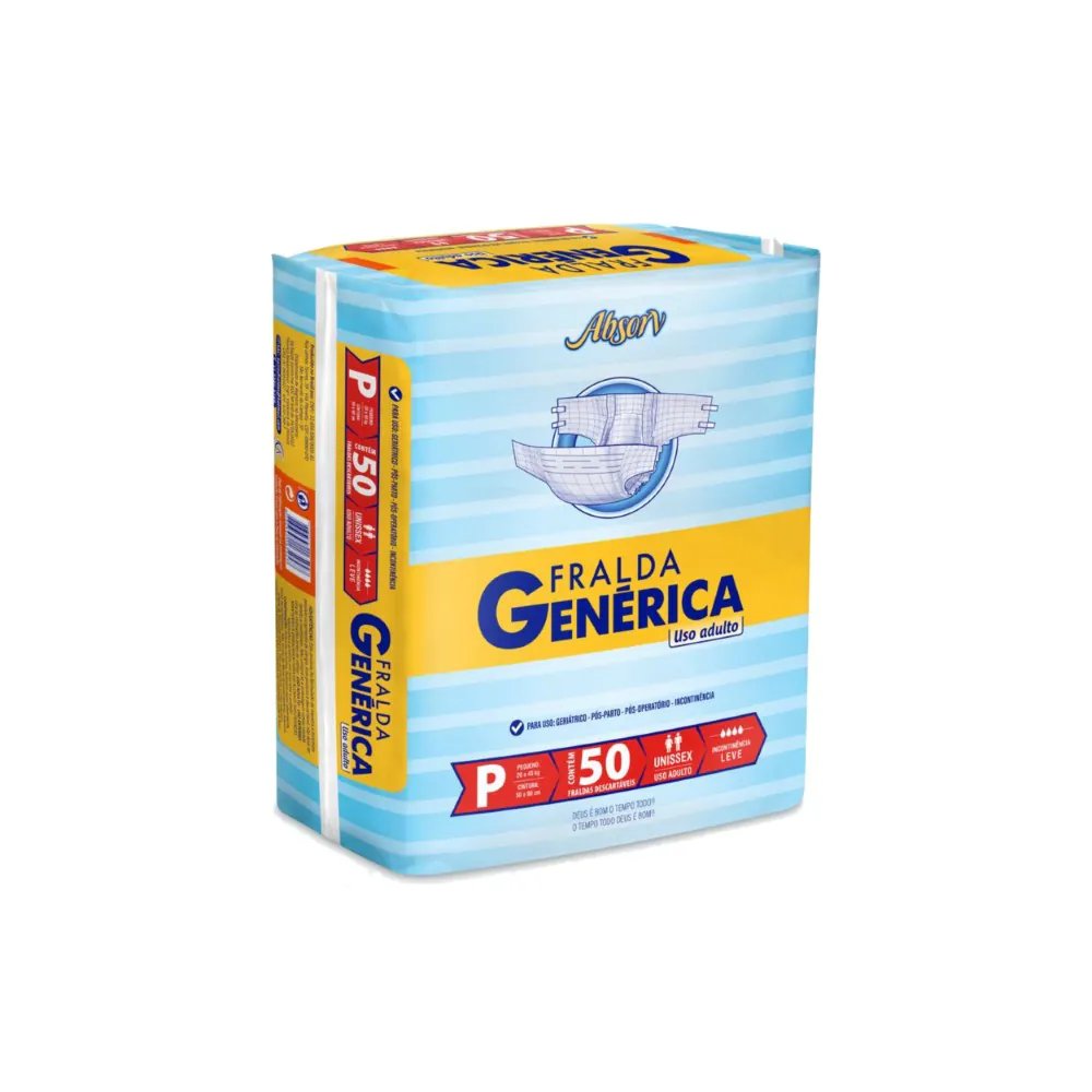 Fralda Adulto Genérica Absorv Hiper