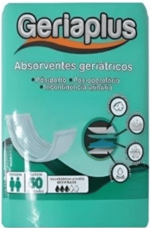 Absorvente Geriátrico  Geriaplus c/50 unidades