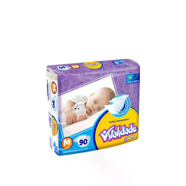 Fralda Infantil Vitalidade Baby Hiper
