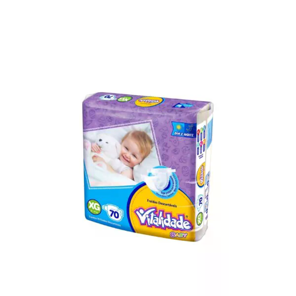 Fralda Infantil Vitalidade Baby Hiper