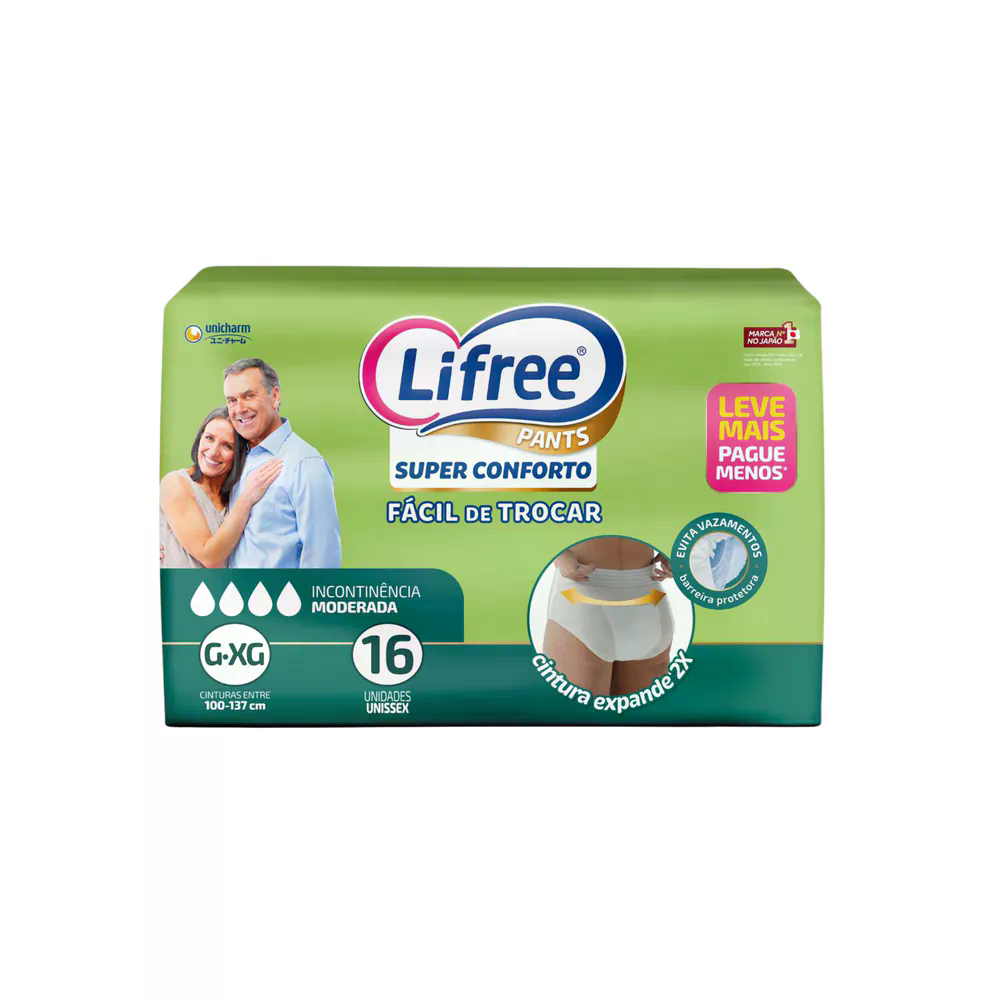 Fralda Calça Adulto Lifree Super Conforto
