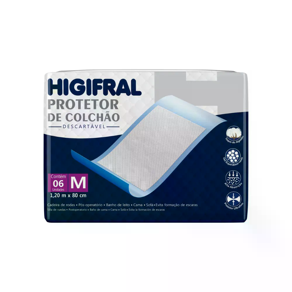 Protetor de Colchão Descartável Higifral