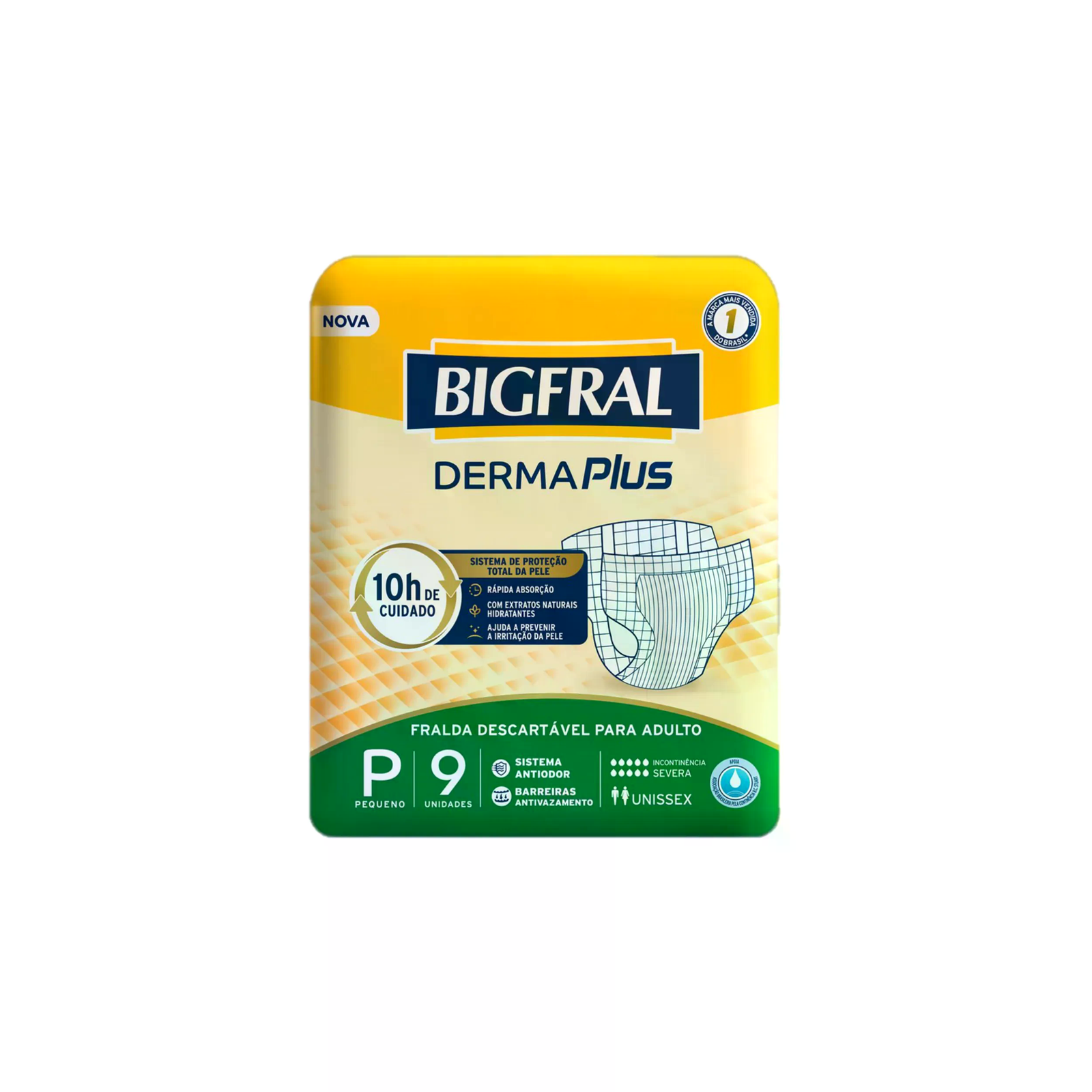 Fralda Adulto Bigfral Derma Plus