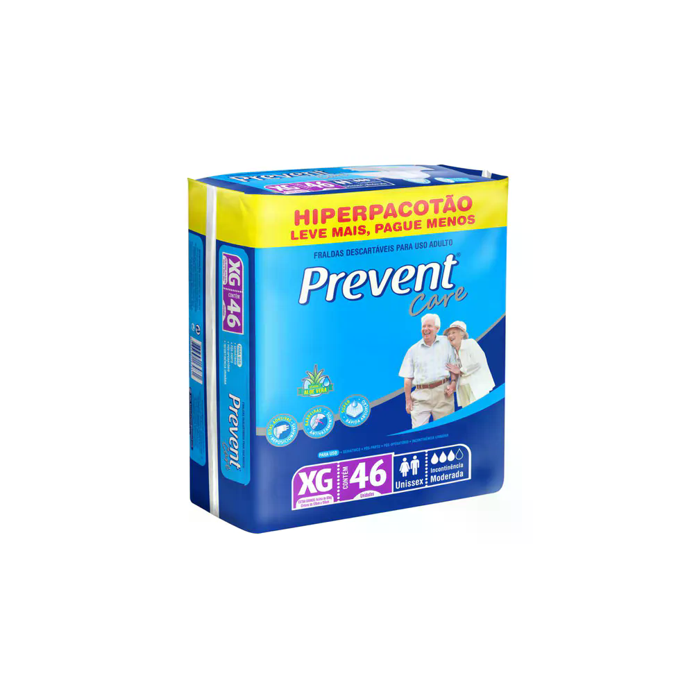 Fralda Adulto Prevent Hiper