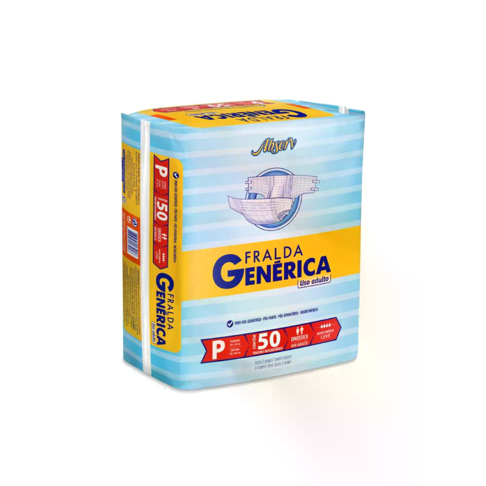 Fralda Adulto Genérica Absorv Hiper